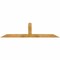 Ekena Millwork Portland Rough Sawn Timber Gable Bracket, Western Red Cedar, 72"W x 18"H x 4"D x 4"F, 6/12 Pitch GBW072X18X0404POR00RWR - alternate 1
